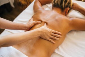Japanse hoofd spa